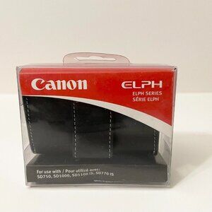 Leather Camera Case for Canon PowerShot ELPH Series